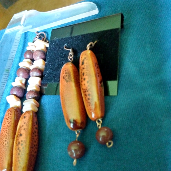 14" Handmade ceramic set - Picture 4 of 4